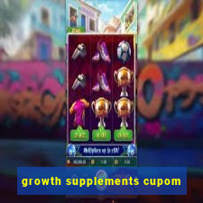 growth supplements cupom